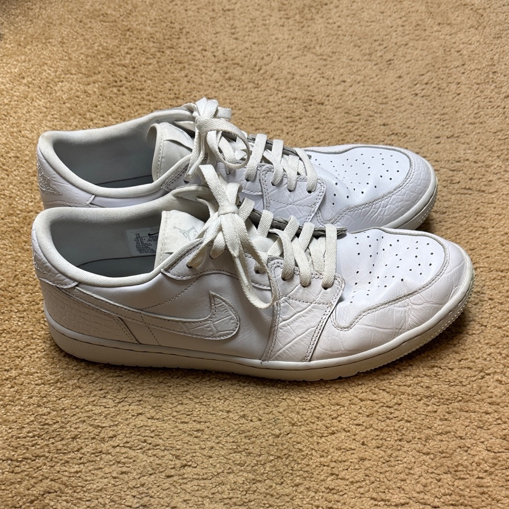 Jordan 1 low golf shoes
